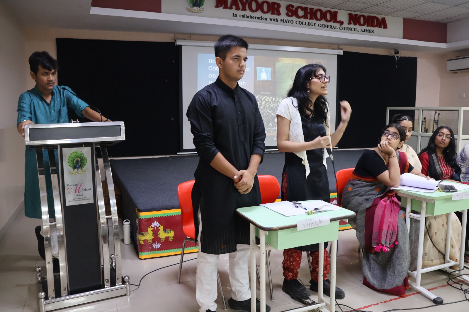 Debate and Dialogue: Students Shine at Mayoor School’s Youth Parliament